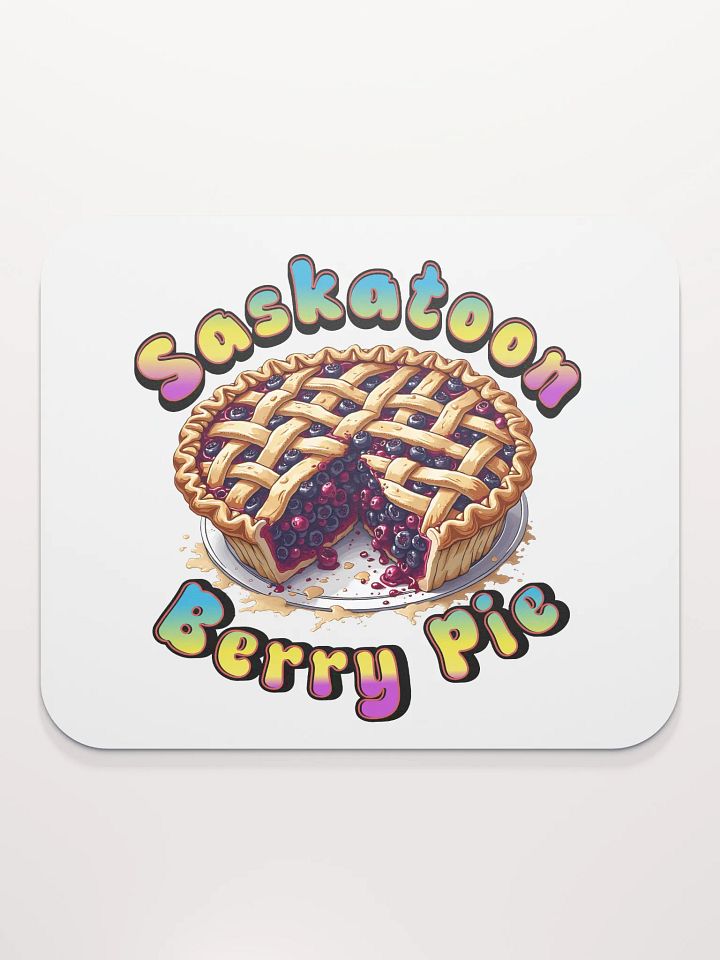 Saskatoon Berry Pie Mouse Pad product image (1)