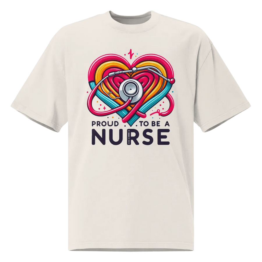 Heartbeat Pride Nurse Tee product image (3)