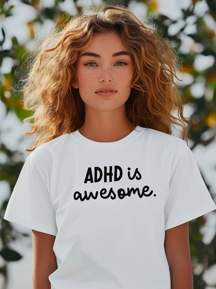 ADHD is Awesome Unisex Heavyweight T-shirt product image (1)