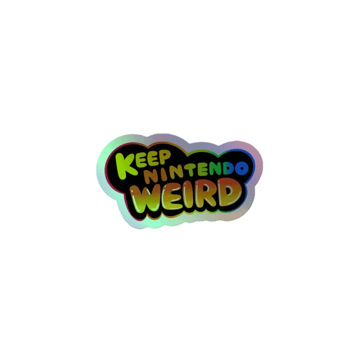KNW Holographic Sticker product image (1)