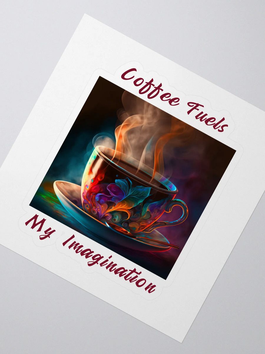 Whimsical Coffee Fuels Sticker product image (2)