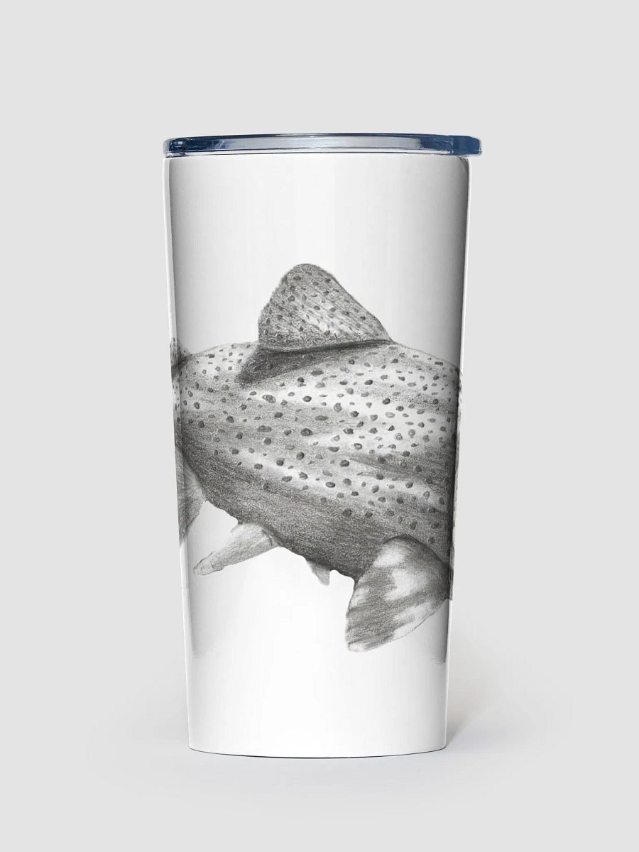 Trout Drawing Travel Cup product image (1)