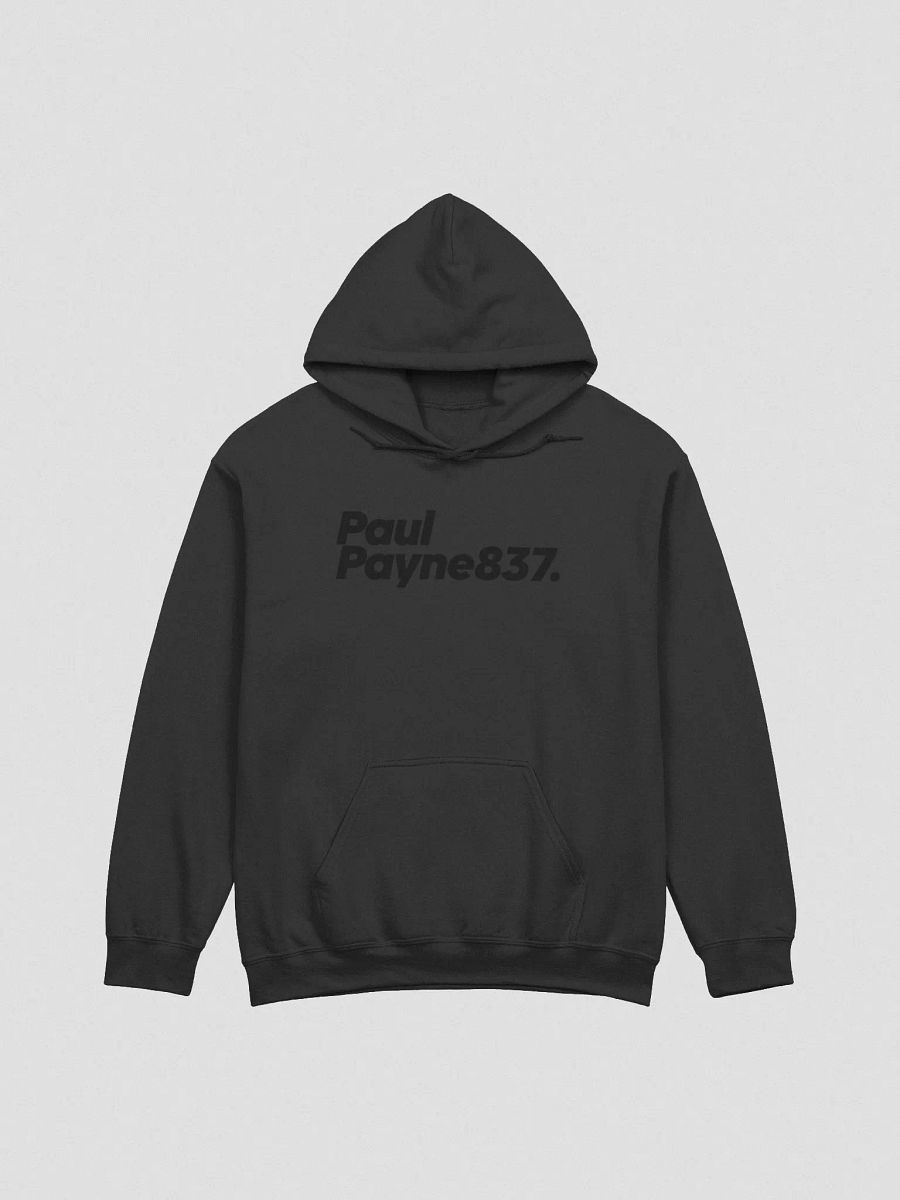 Paul Payne837 Matte Black Hoodie product image (1)