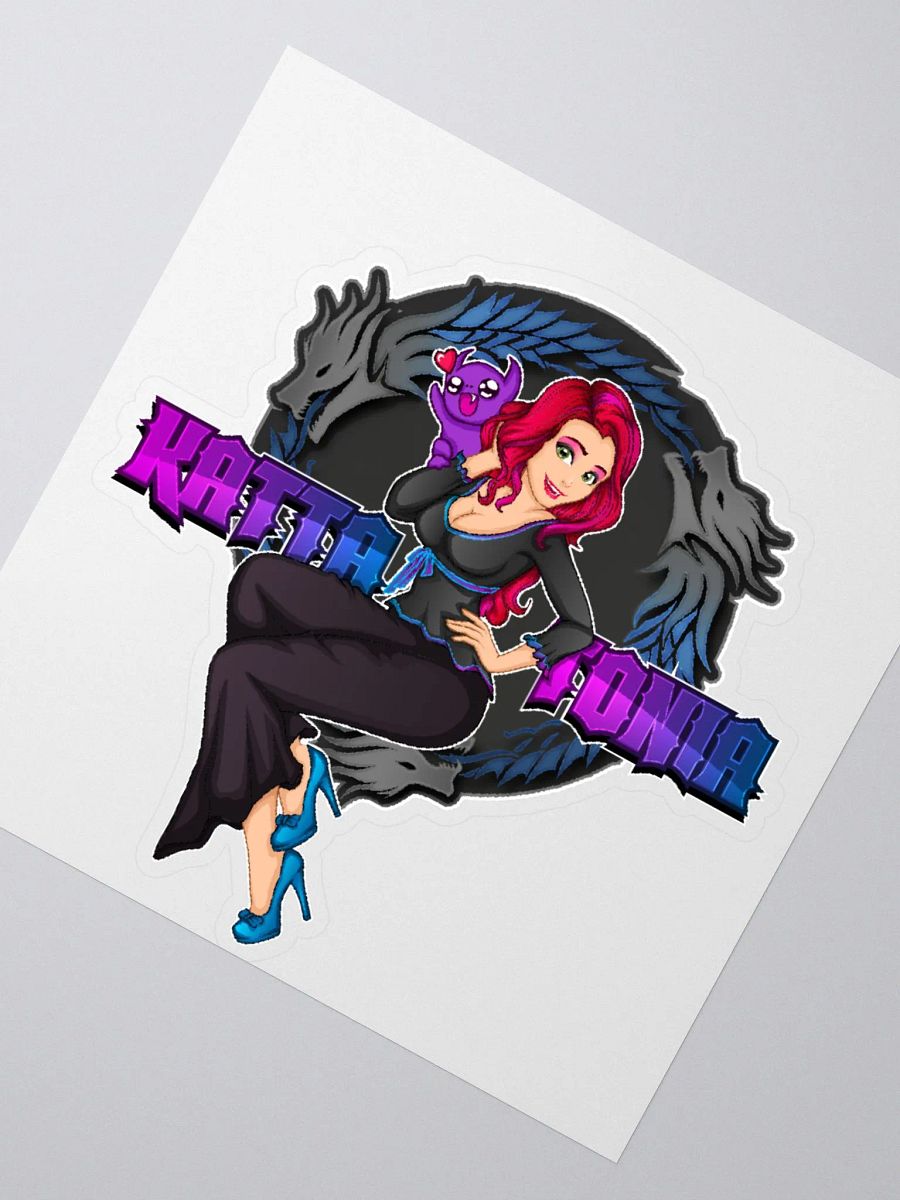 Kattatonia Logo 2 Sticker product image (3)