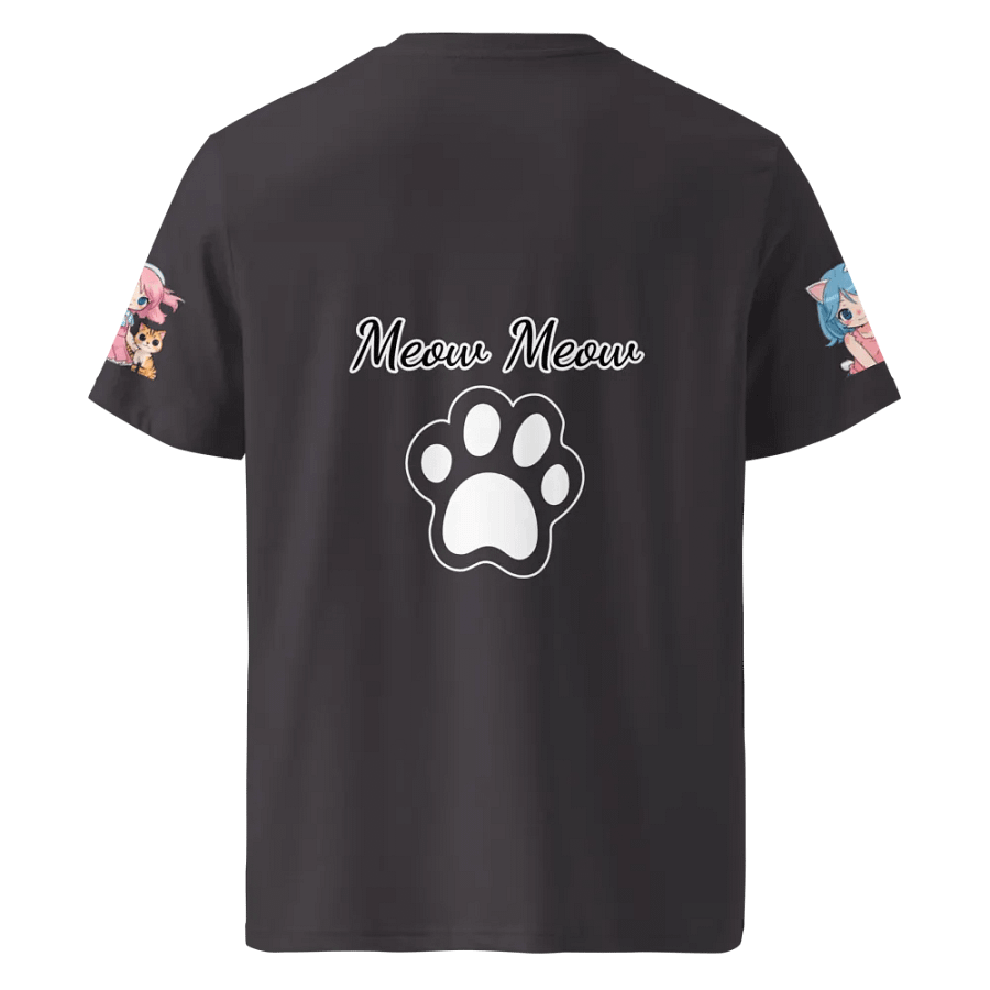 Chibi Cat Lover Organic Cotton Tee product image (28)