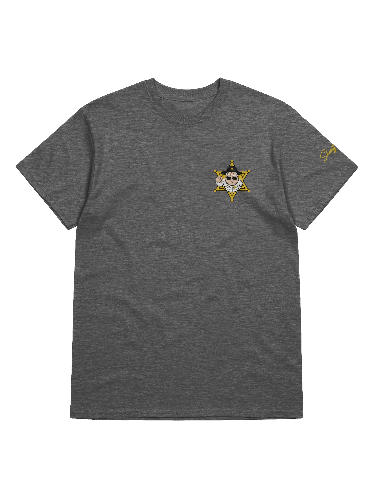 Sheriff Logo And Name Heavyweight T-Shirt by Gildan product image (5)