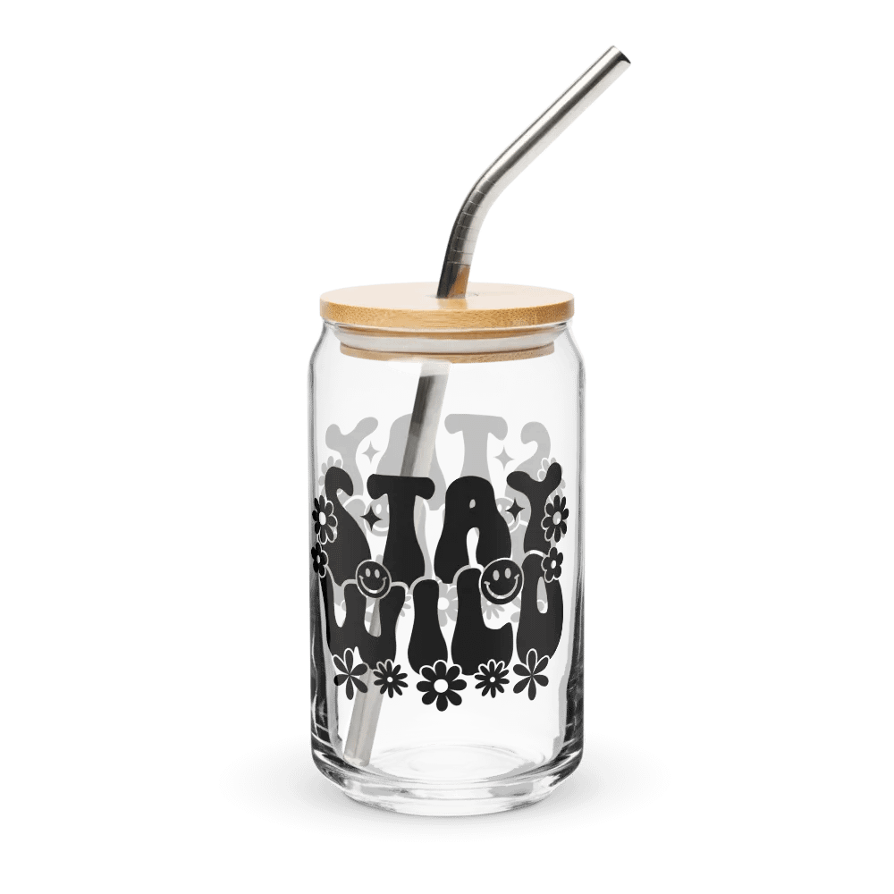 Stay Wild-Can Glass product image (1)