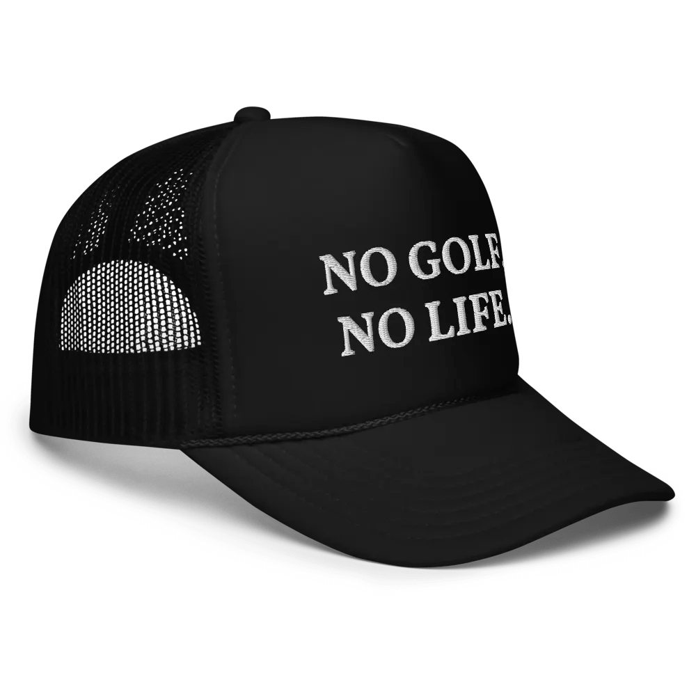 No Golf No Life - Embroidered Hat Trucker Cap product image (3)