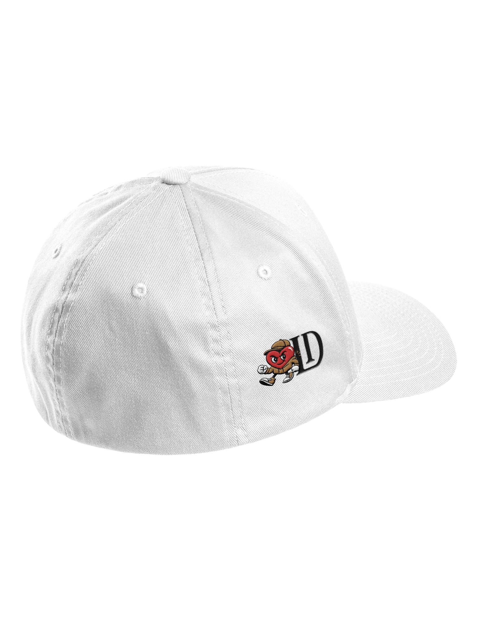 HEART POSTURE STITCH FITTED CAP product image (5)