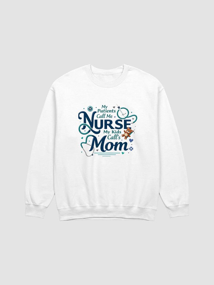Nurse Mom Medical-Themed Crewneck Sweatshirt product image (5)