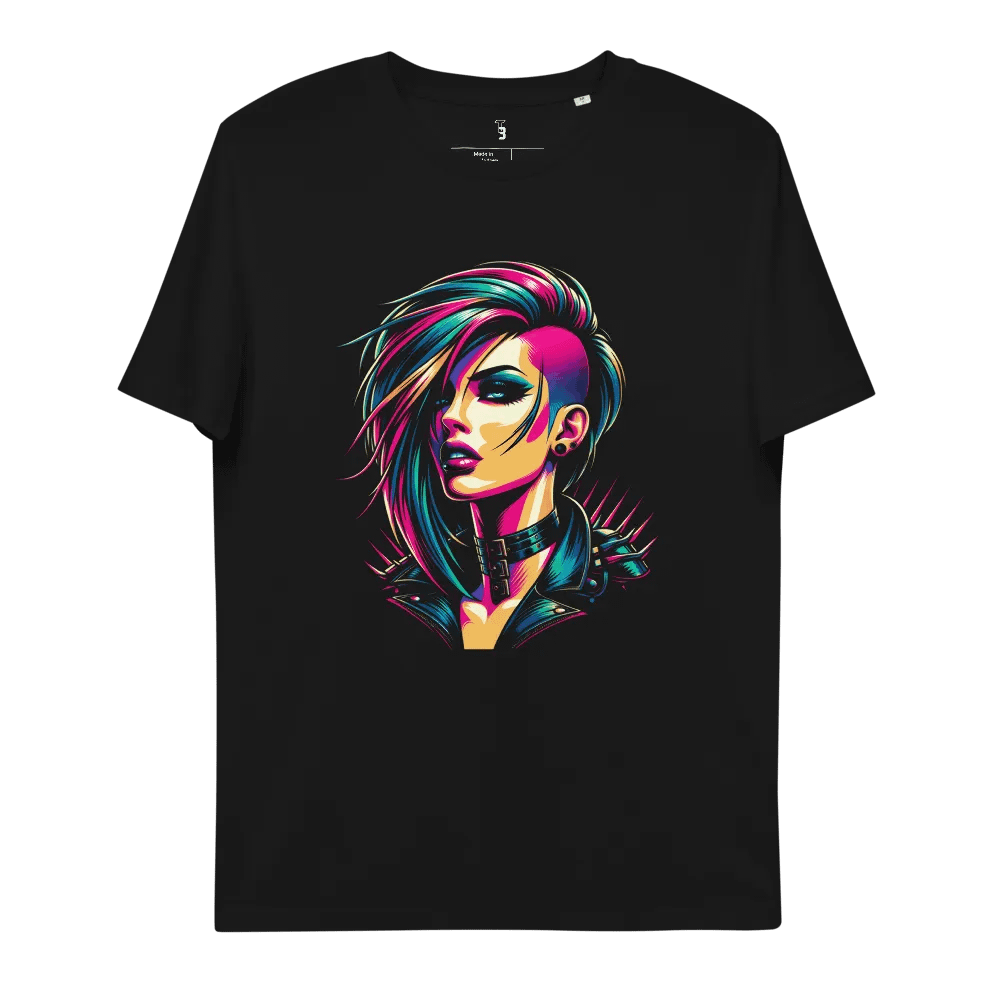 Cyberpunk Rebel Woman Tee product image (2)