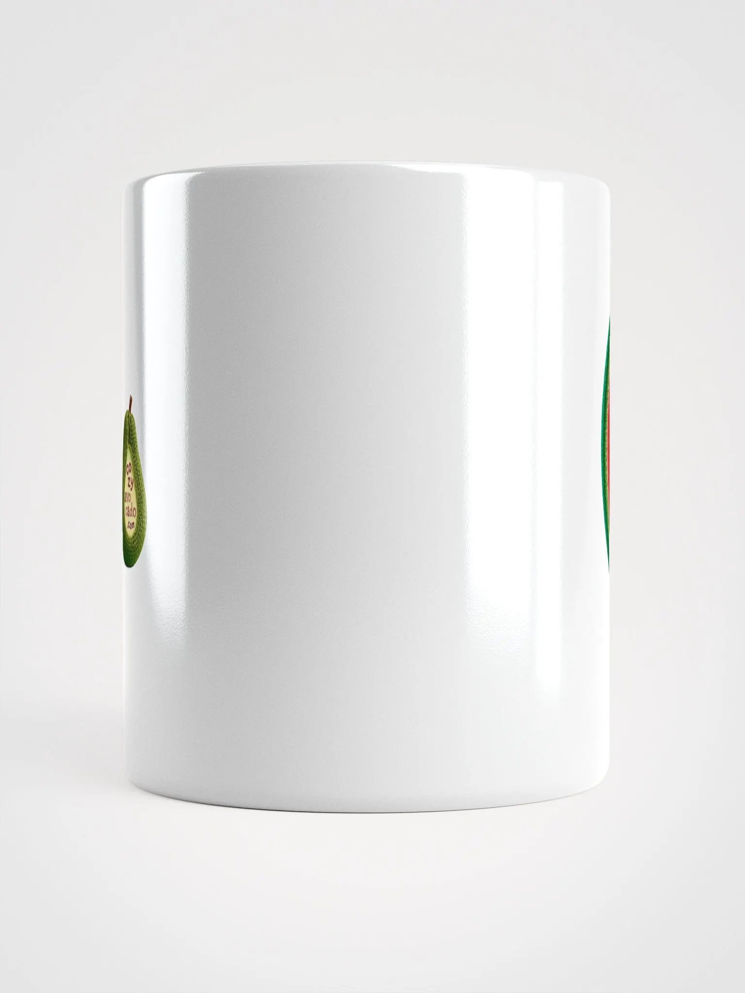 CozyAvocado White Glossy Mug Watermelon #1 product image (5)