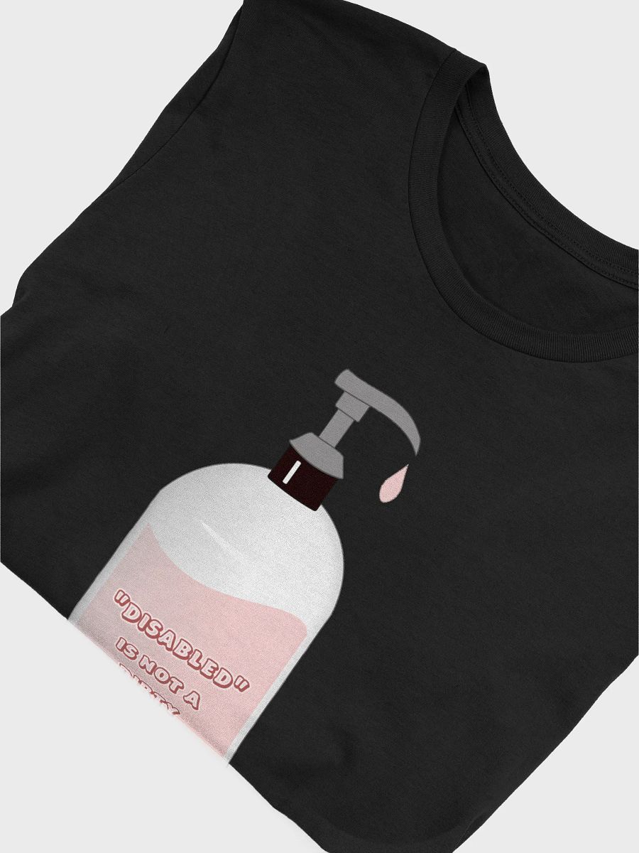 disabled is not a dirty word t-shirt product image (5)