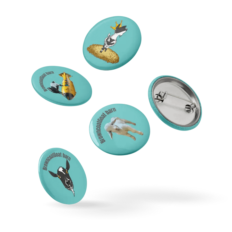 Goats Pin Button Set product image (7)
