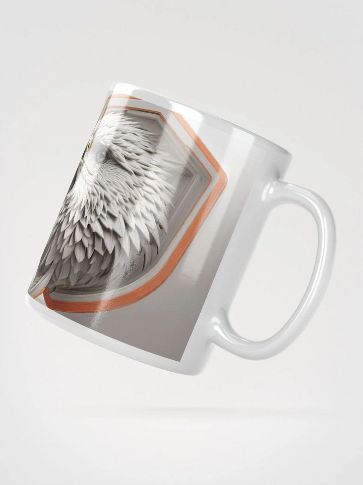 White Cute Eagle Mug product image (4)