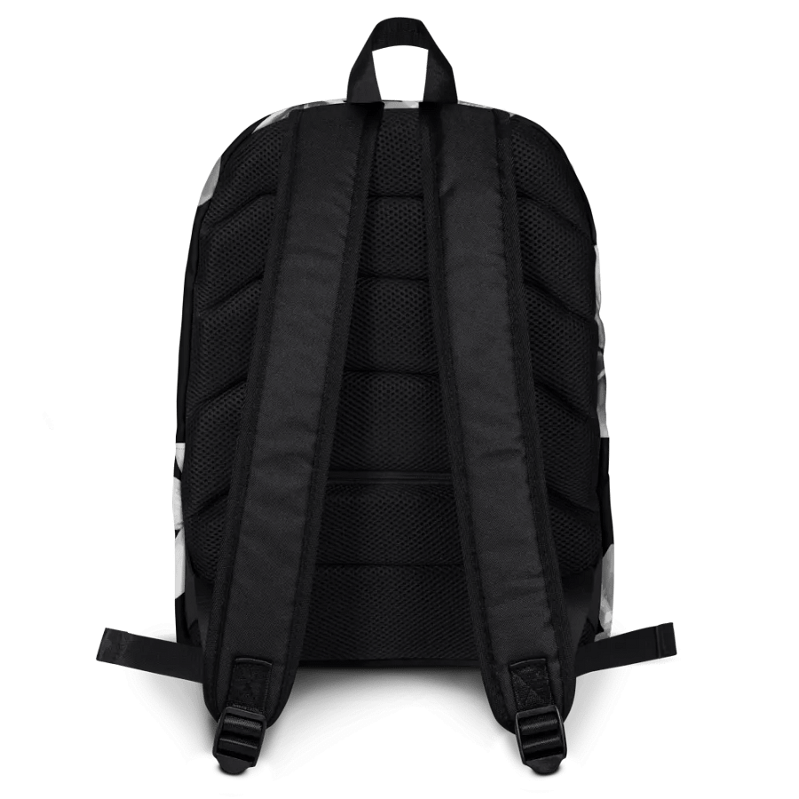 Volcanic Ash Translucent Caribbean Flower Print Backpack product image (9)