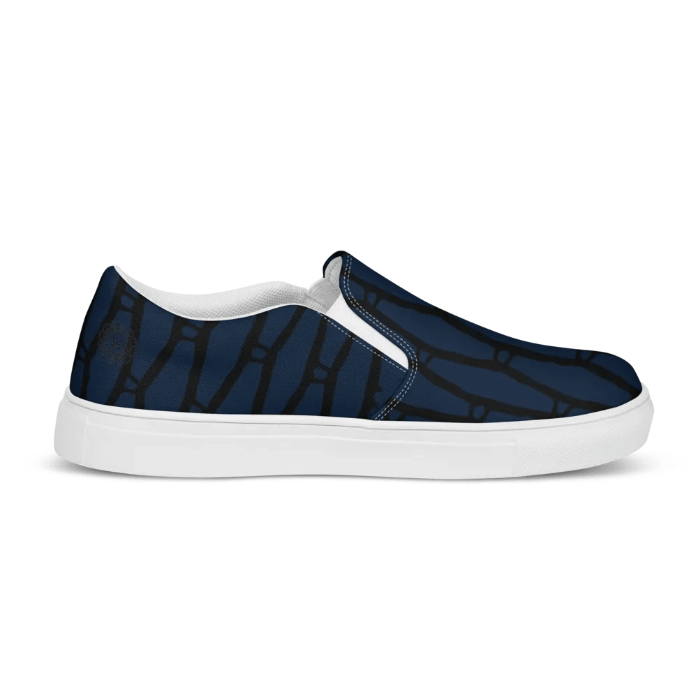 Interconnected Nightfall Canvas Slip-Ons product image (10)