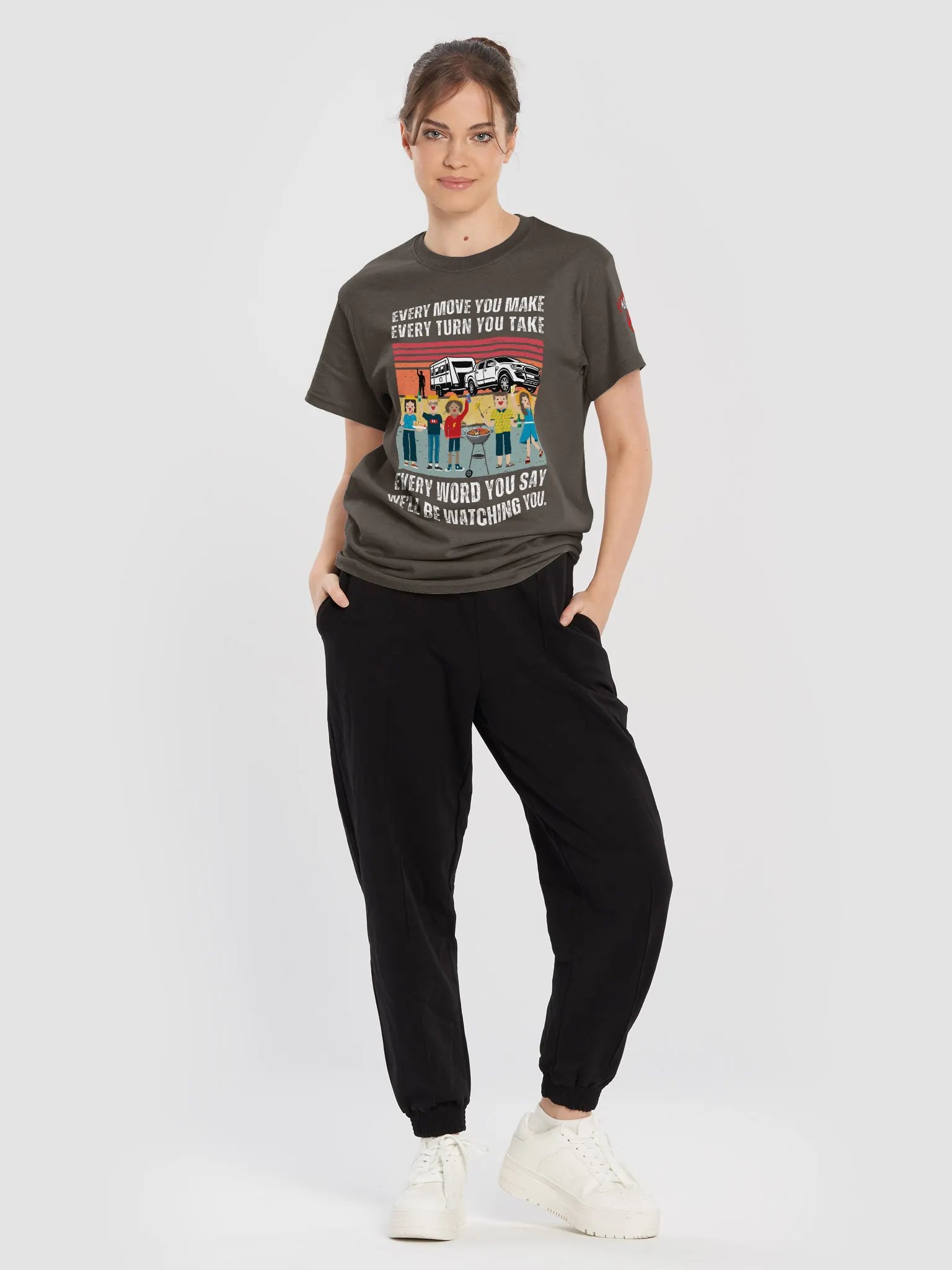 Weekend RV Backing - Watching T-Shirt product image (2)