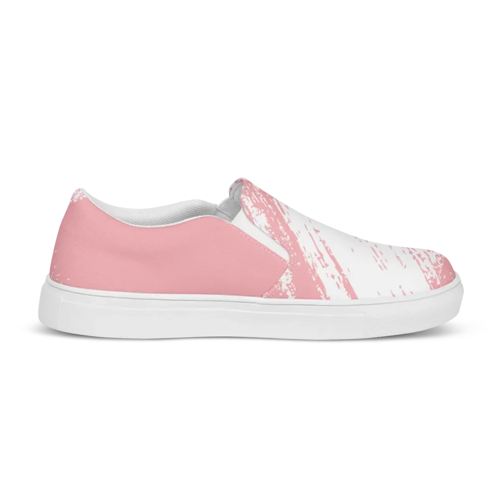 Women'sBrushstroke Pink Slip-Ons product image (8)