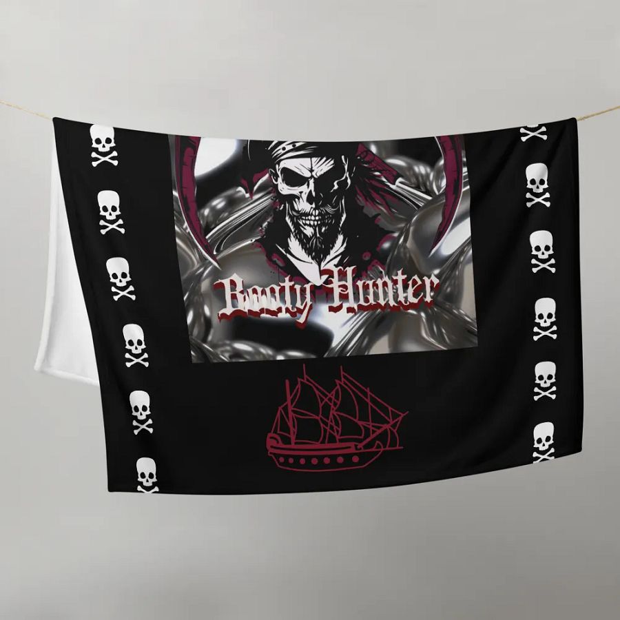 Pirate Booty Hunter Throw Cover product image (8)