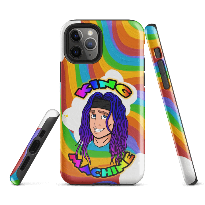 Rainbow King TOUGH iphone case product image (1)