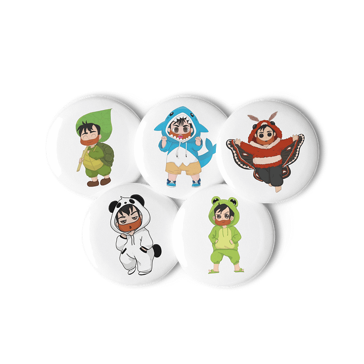 ChibiMax Pin Button Set product image (2)