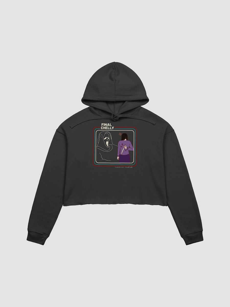 Big Mad Womens Printed Crop Top Hoodie product image (1)