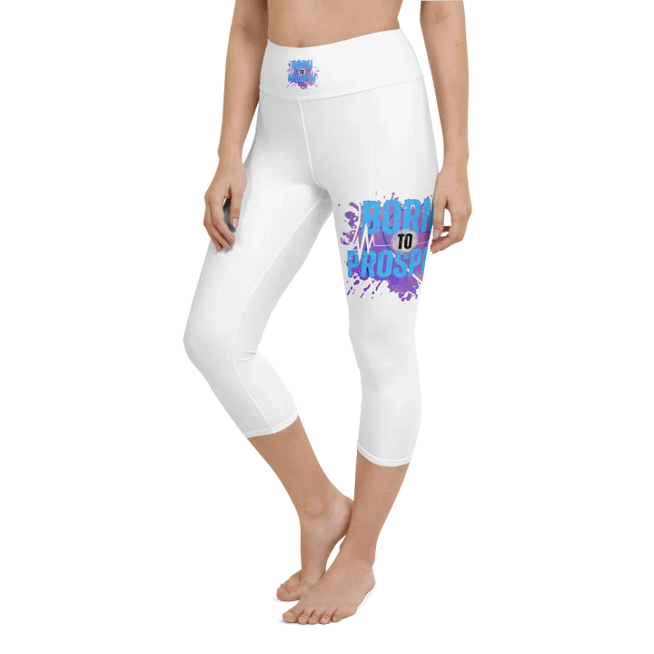 Born to Prosper Capri Leggings product image (1)