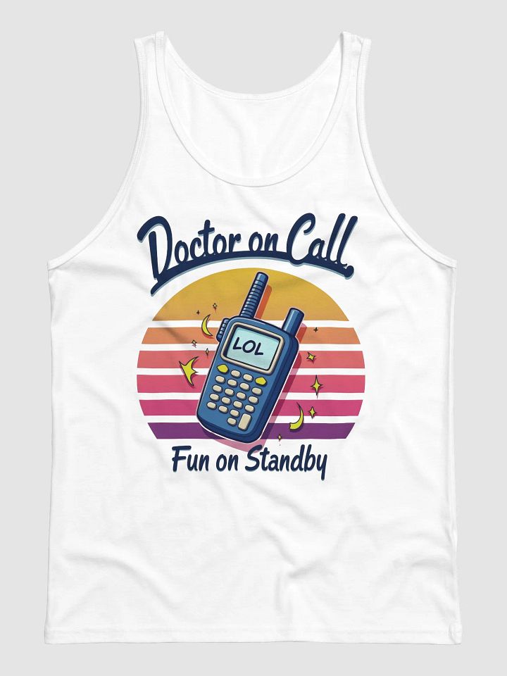 Retro Pager Fun Jersey Tank product image (4)