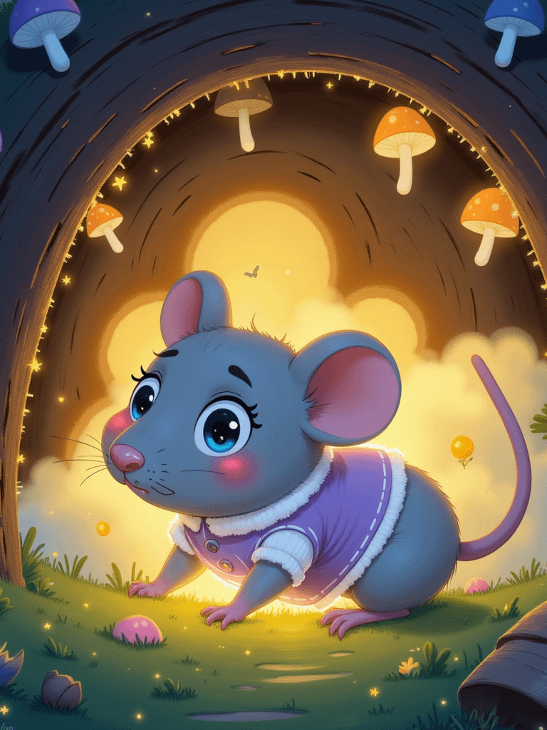 Milo the Moonlight Mouse | Kids Bedtime Story PDF | Preschool Fairy Tale Book | Toddler Ebook | Instant Digital Download (25 Pages) product image (3)