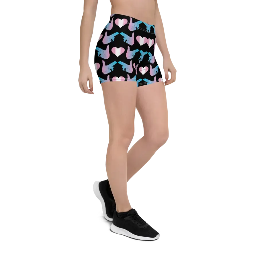 Finger Guns (trans flag) Shorts product image (6)