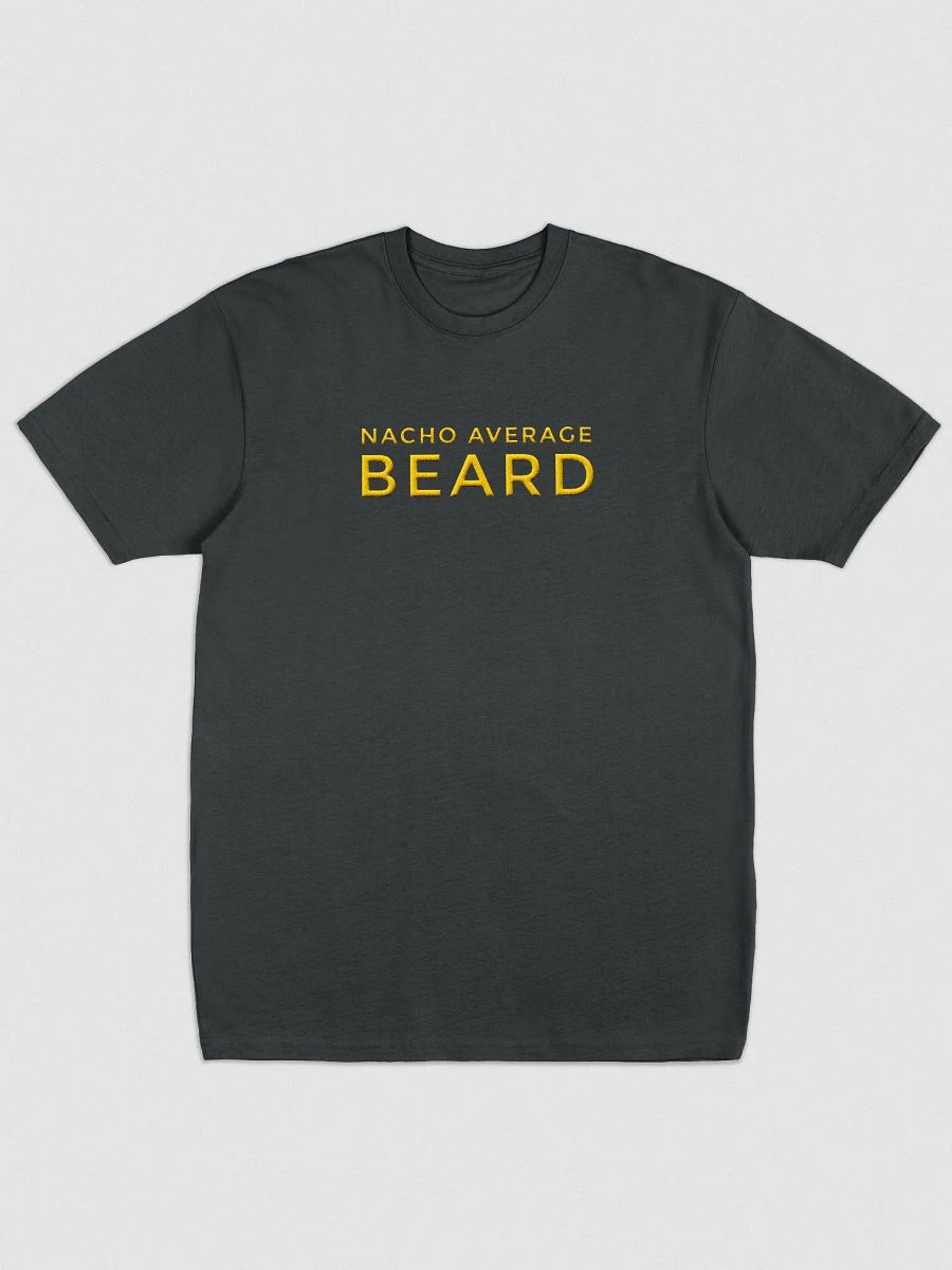 Men's Nacho Average Beard T-Shirt (Gold Embroidery) product image (5)