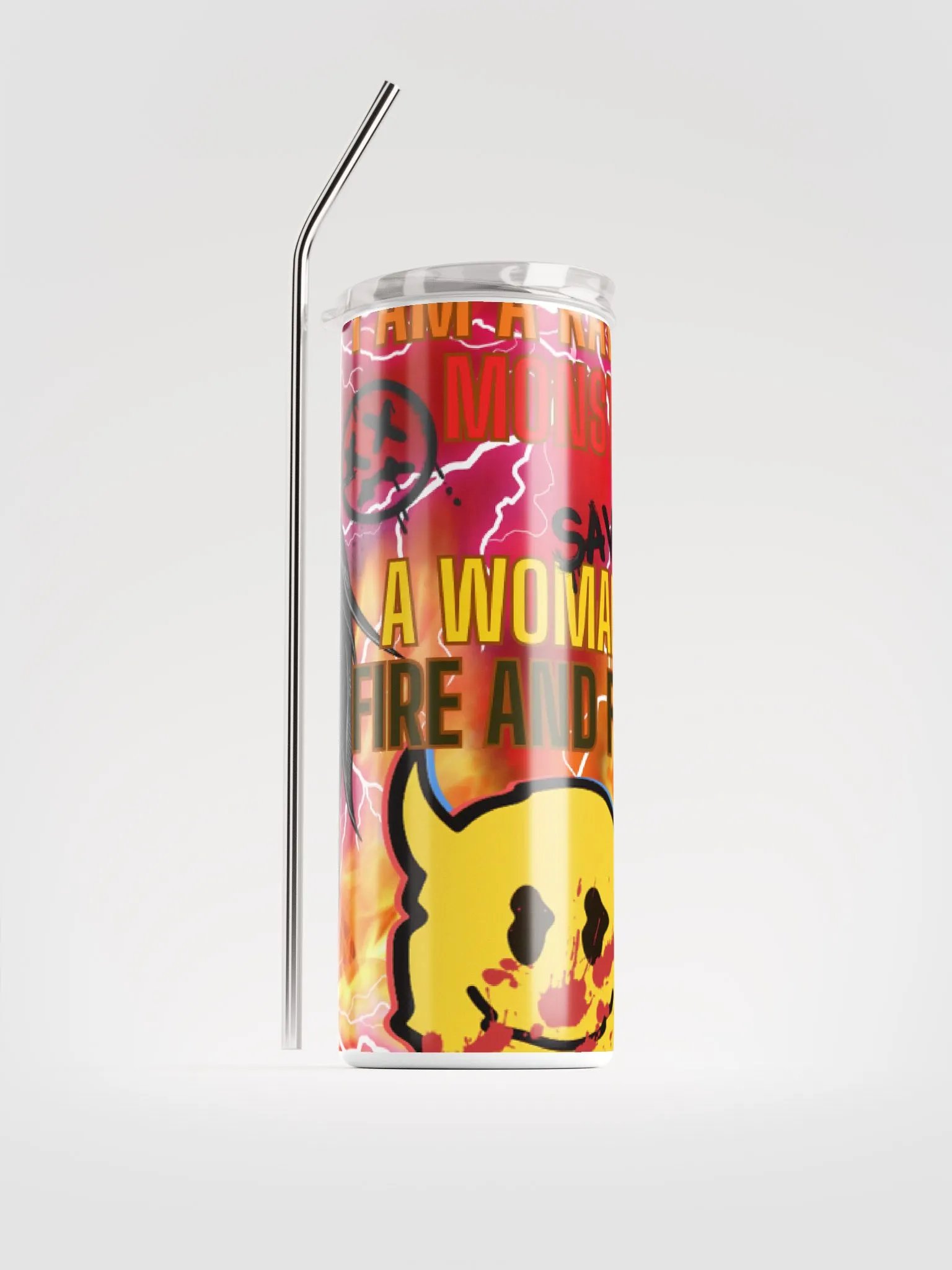 Woman of Flame Tumbler product image (1)