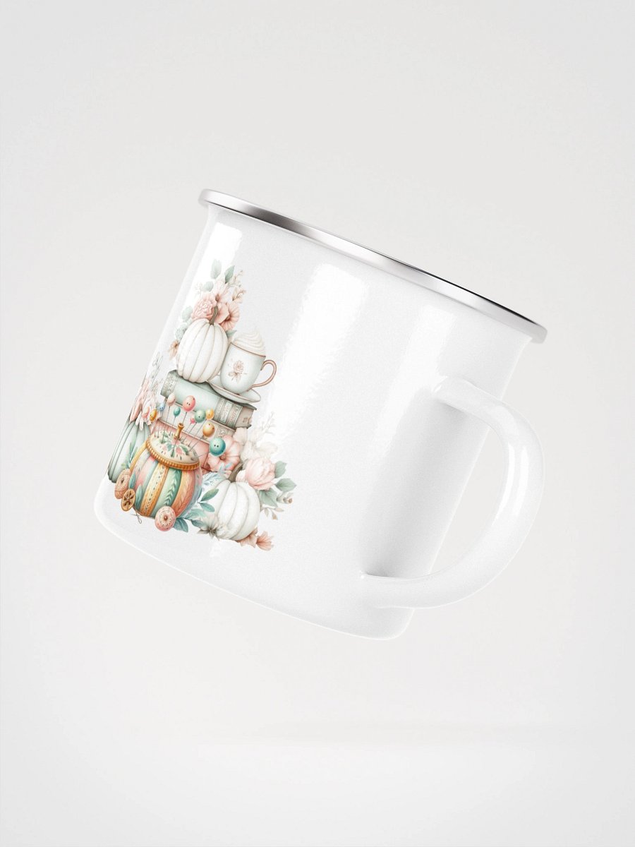 Whimsical Autumn Enamel Mug product image (3)