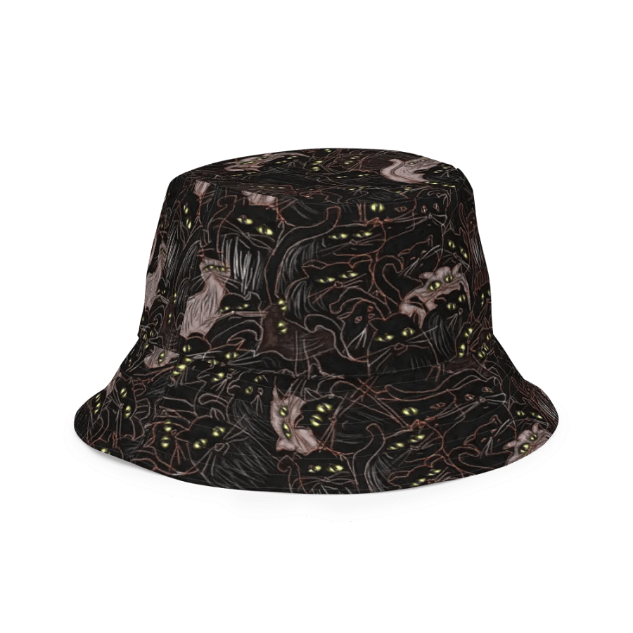 Black Cats and Pumpkins Buckethat product image (11)