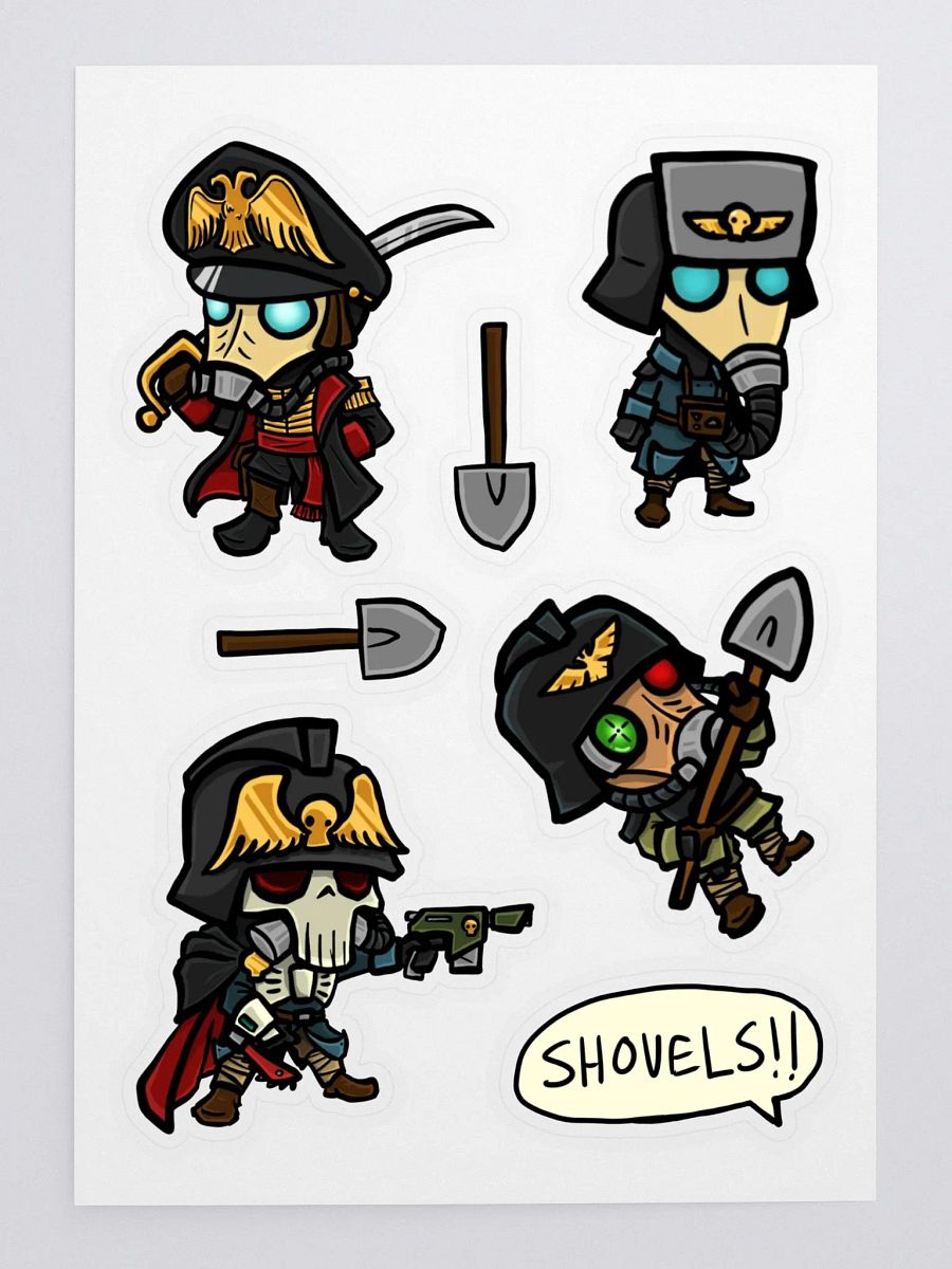 Edgy Guard Sticker Sheet product image (3)