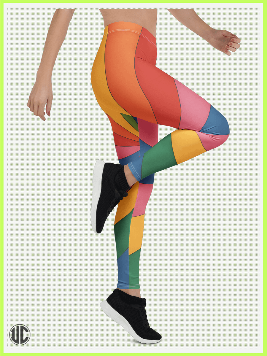Retro Swirl – Women’s Leggings product image (3)