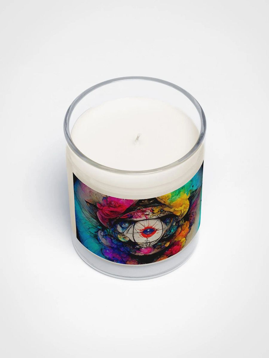 Floral Eye Soy Wax Candle product image (3)