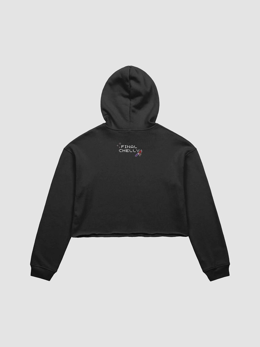 Dont Forget To Ready Up! Womens Printed Crop Top Hoodie product image (2)