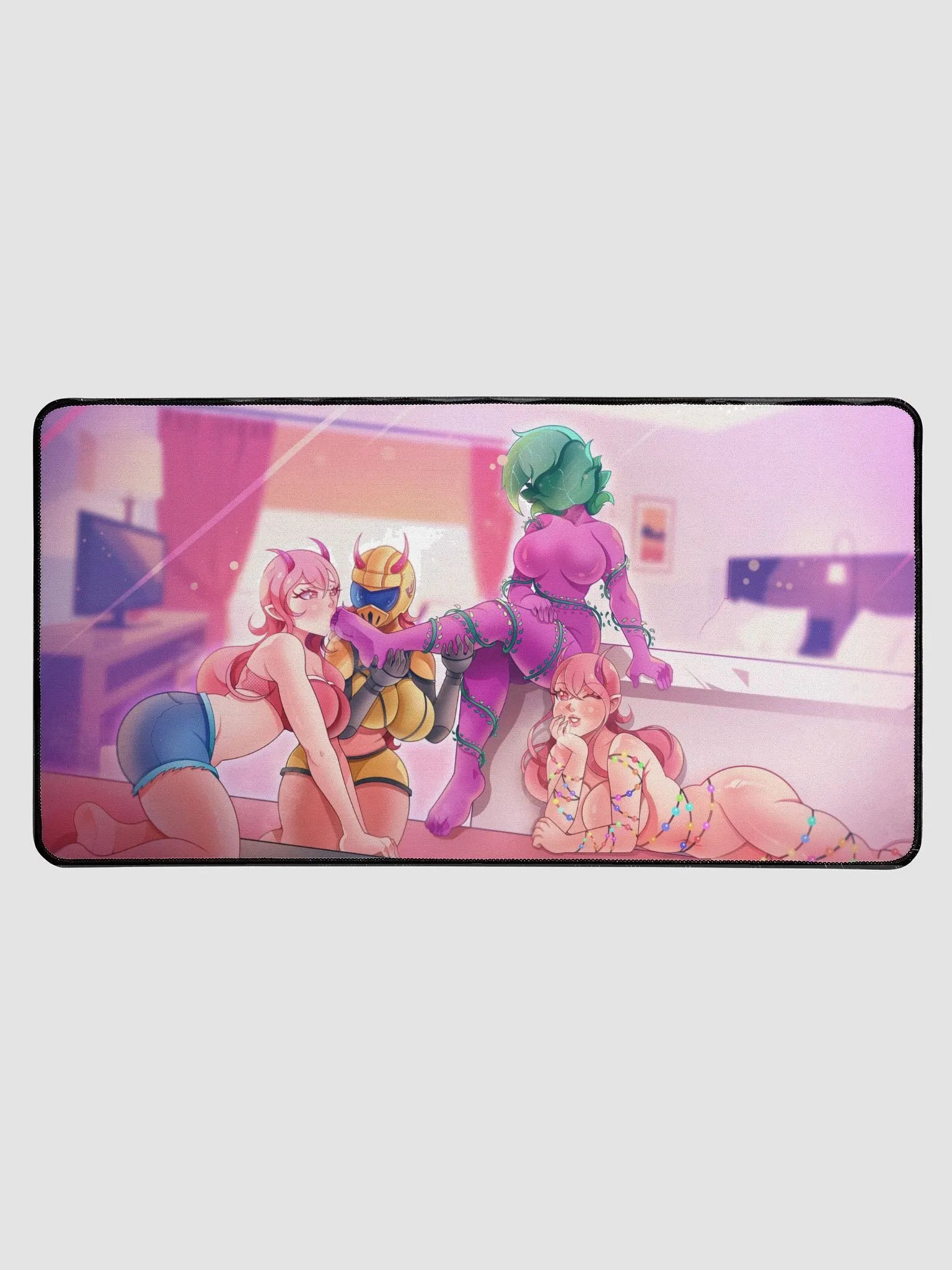 Girl's Night SUCK FEST Desk Mat product image (1)