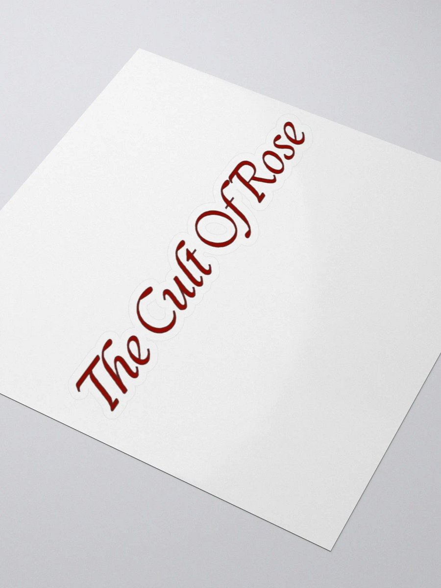 Cult name sticker product image (3)
