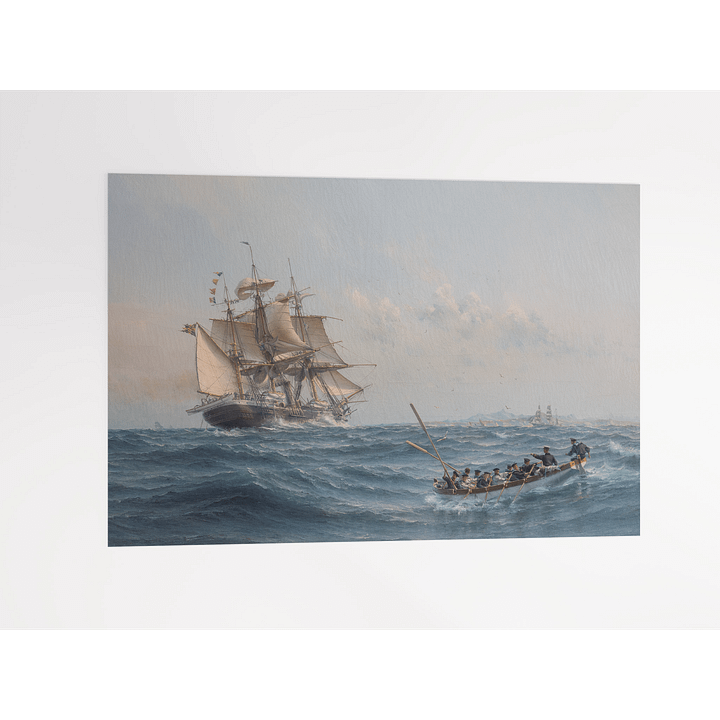Digital copy of Saved/Räddad By Sillén, Herman af (1857 - 1908)/Enhanced Matte Paper Poster (in) by Allcolor product image (1)