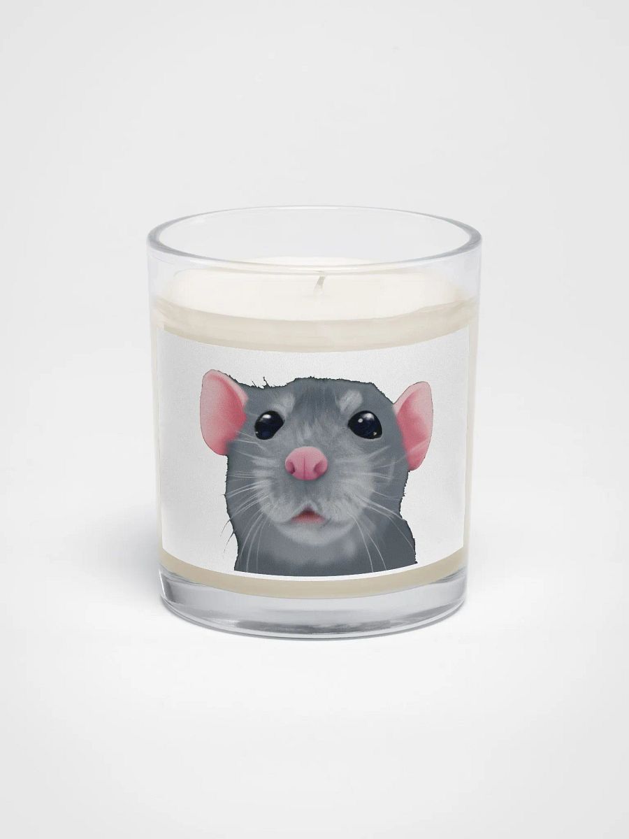 Blue Dumbo boy rat candle product image (1)