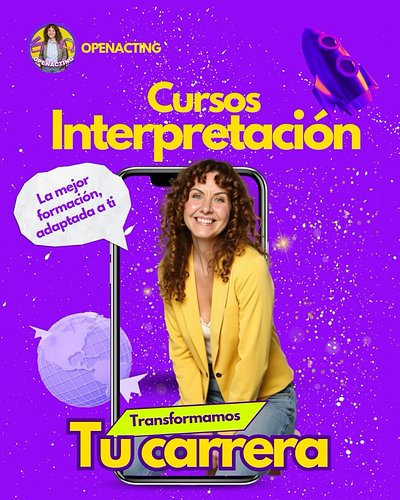 🎬✨ Tu carrera actoral empieza (o se reactiva) aquí

En Openacting no vas a perderte entre una clase llena de gente ni a senti...