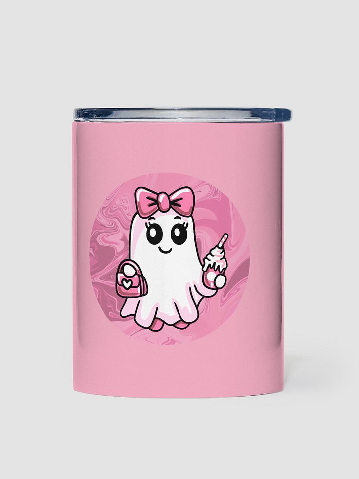 Cute Ghost 10oz Stainless Steel Tumbler product image (1)