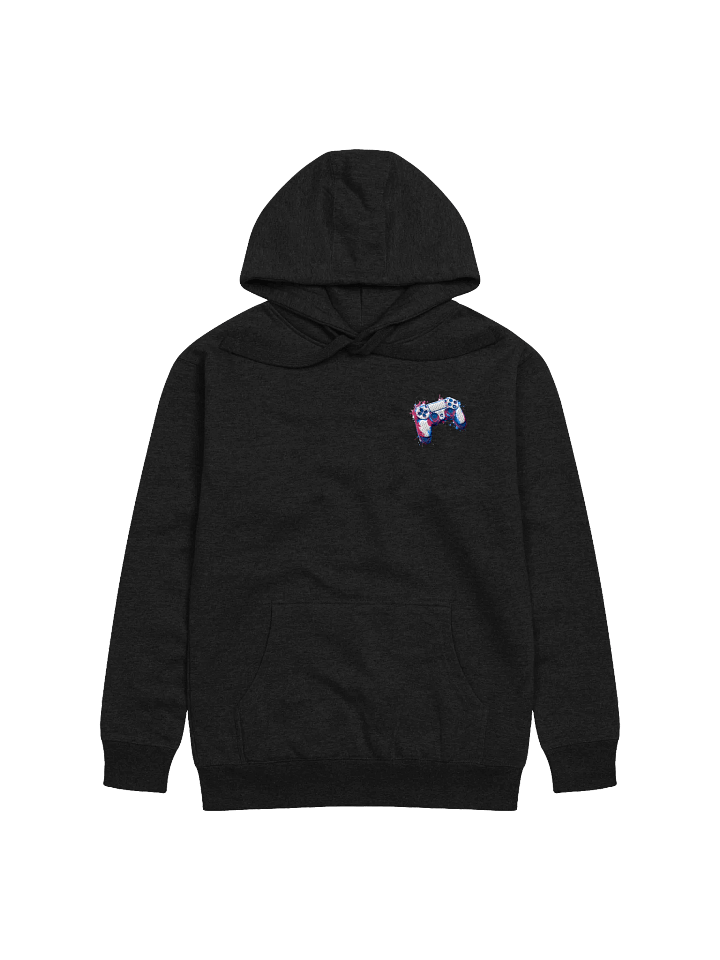 PS Controller Left Embroidered Hoodie product image (1)