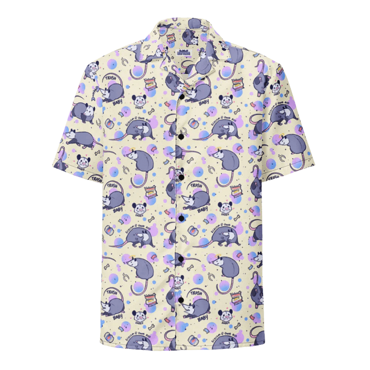 Trash Baby Opossums Button Down product image (1)
