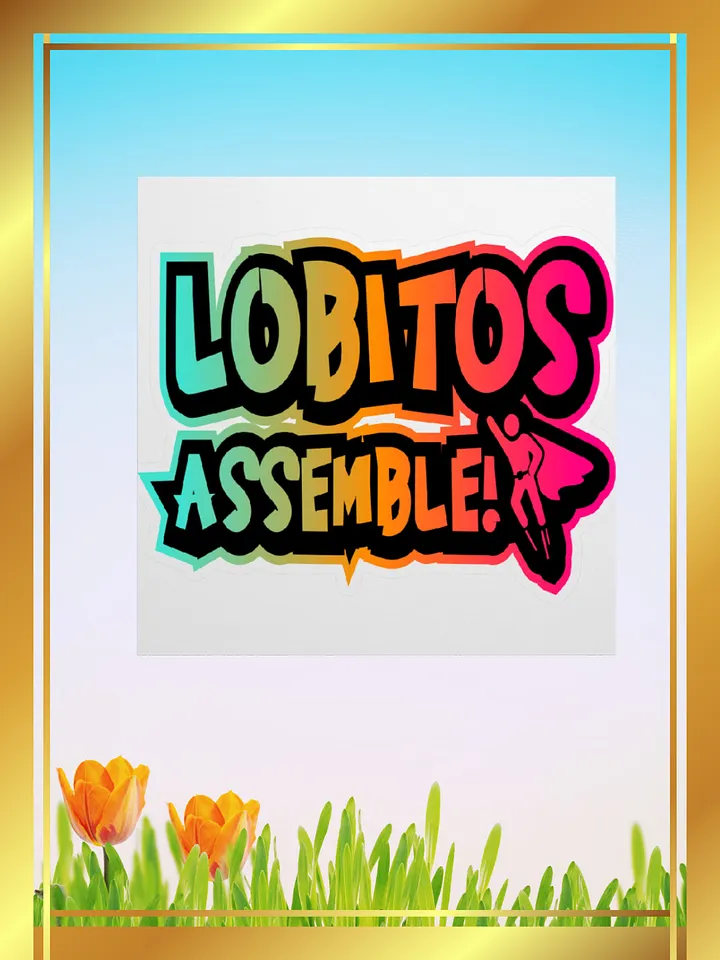 Lobitos Assemble! Kiss Cut Stickers product image (1)