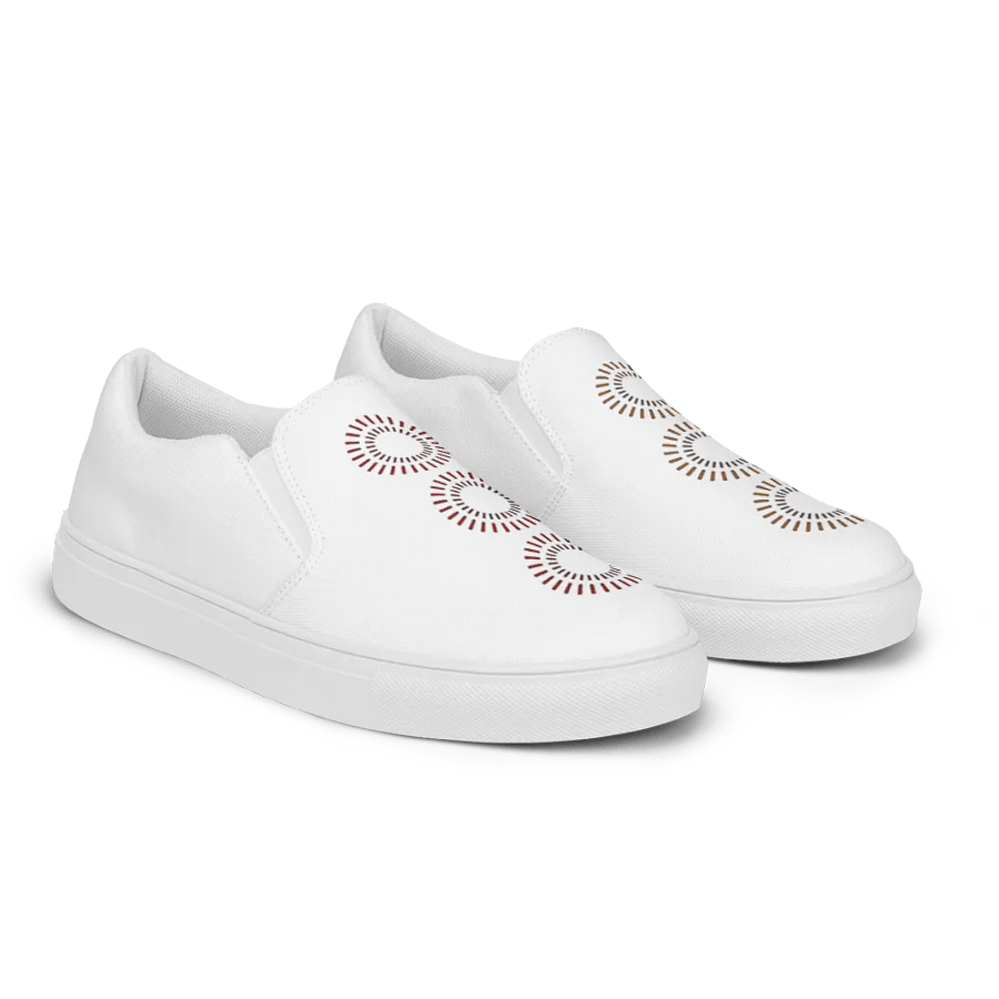 Red Circle Men's Slip-On Canvas Shoes product image (5)