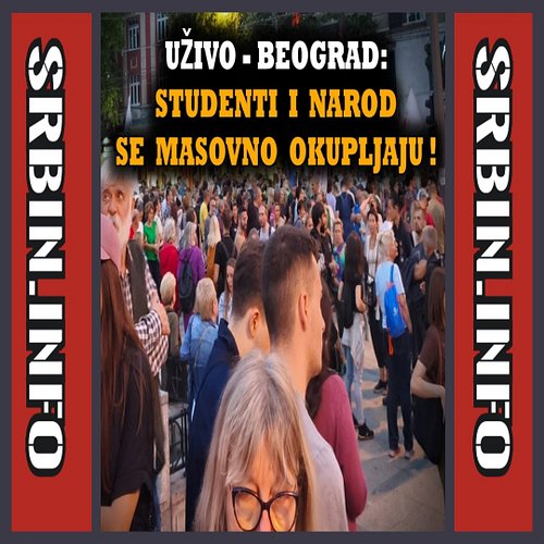 Beograd - Uživo (Vukov spomenik): Narod i studenti masovno okupljaju! Podrška Novom Pazaru, Vučić... 

CEO SNIMAK POGLEDAJTE ...